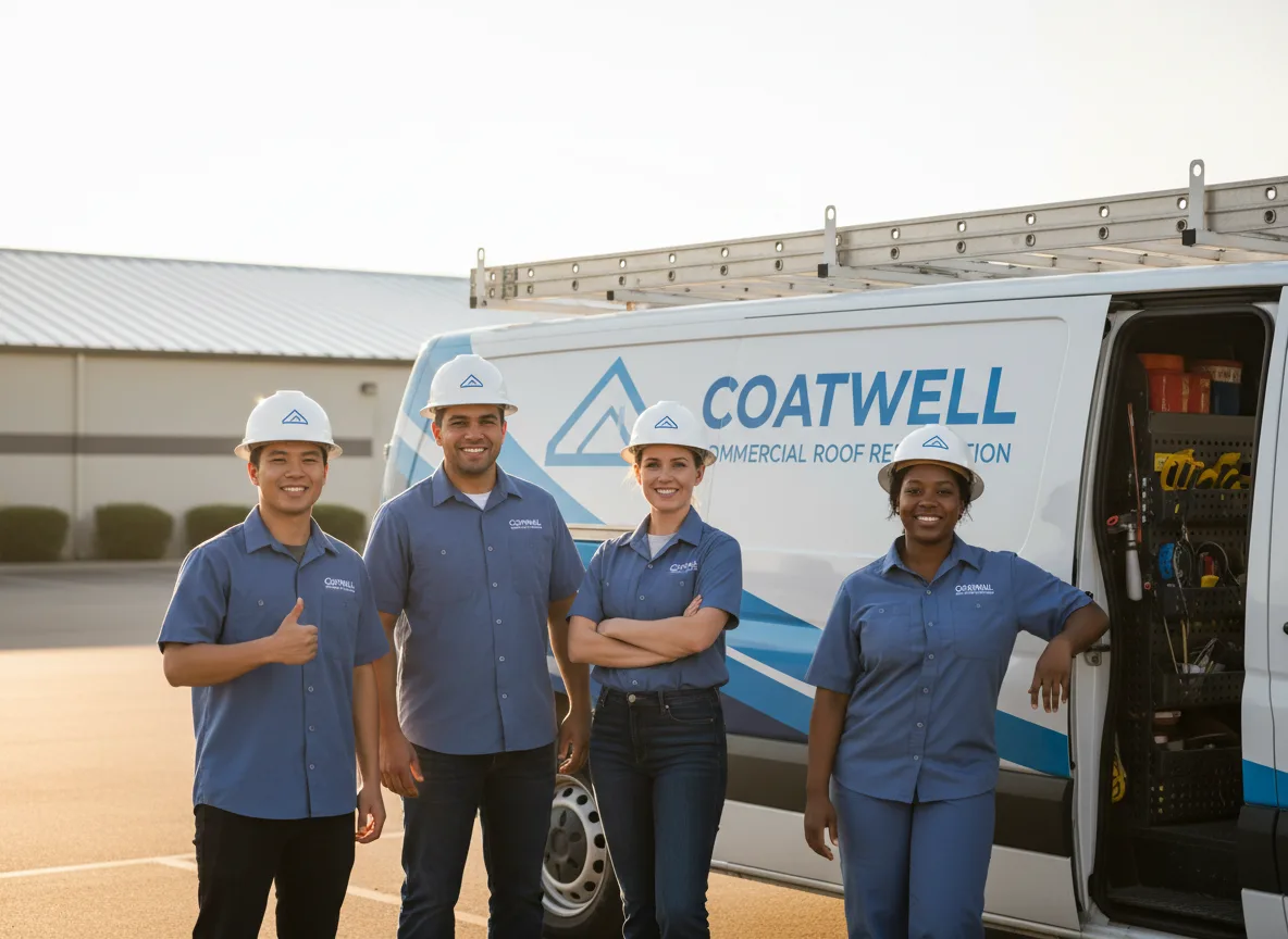 Commercial roof coating company in Hebron, MD